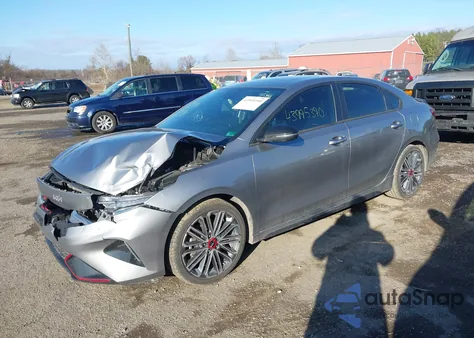 2023 Kia Forte Gt из США, поврежденный, VIN 3KPF44AC3PE589710